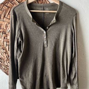 Aerie long sleeve henley